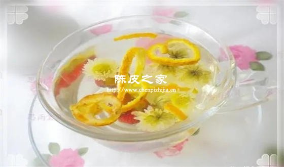 發燒可以喝陳皮菊花水嗎