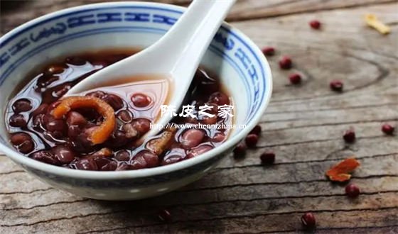 陳皮紅豆湯的功效與作用禁忌