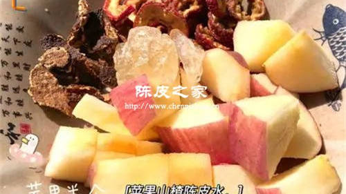 陳皮可以跟蘋果山楂一起煮水喝嗎