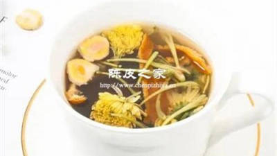 經(jīng)常喝陳皮金銀花菊花枸杞茶有什么好處