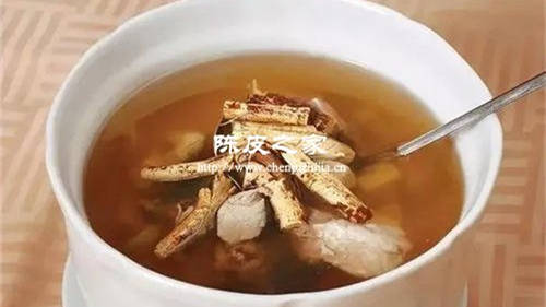 陳皮陳艾生姜甘草一起煎水的功效有哪些