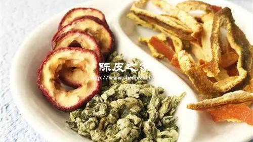 陳皮山楂茶葉一起泡水的功效是什么