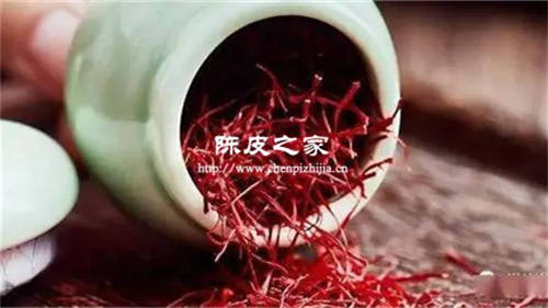 陳皮與金銀花藏紅花一起泡水喝的功效