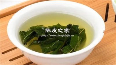 桑葉加枸杞子陳皮泡水喝有什么功效