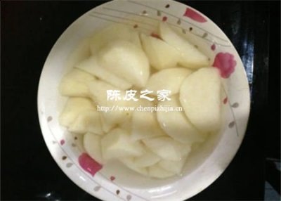 做冰糖雪梨可以放陳皮嗎