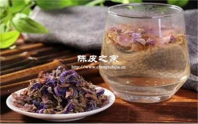 葛根花和陳皮泡水喝的功效