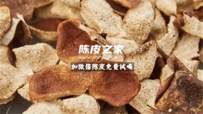 陳皮和什么一起吃健脾養胃
