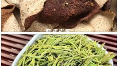 綠茶和陳皮一起泡有啥功效