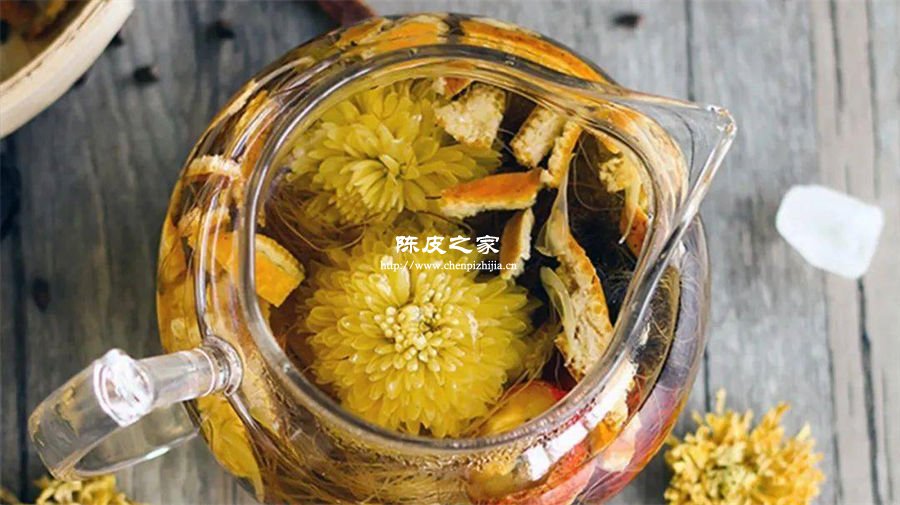 西洋參枸杞菊花陳皮可以一起泡水喝嗎