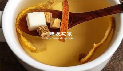 喝陳皮茯苓茶后的排濕反應