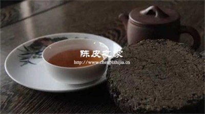 陳皮黑茶可以一起喝嗎