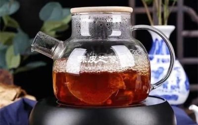 煮陳皮的水能泡金駿眉茶嗎