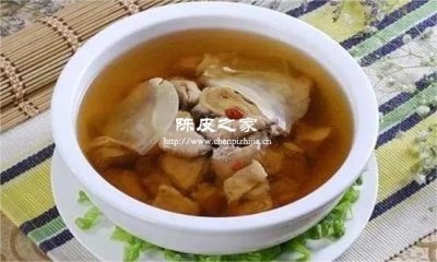 煮雞湯可以放一片陳皮嗎