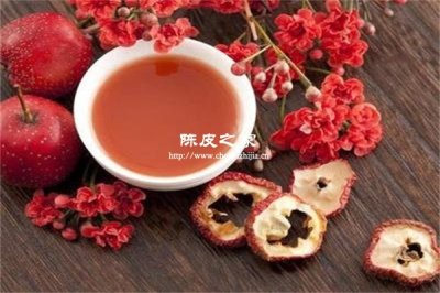 喝陳皮山楂水的功效與作用