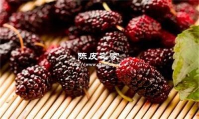 桑葚黃芪陳皮泡水喝的功效