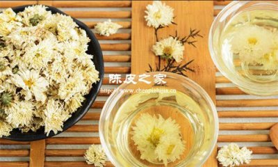 白茶加陳皮加菊花功效與作用