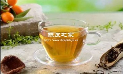 陳皮和茶葉的作用，怎么泡
