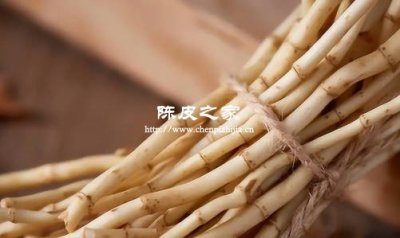 白茅根和陳皮的作用與功效