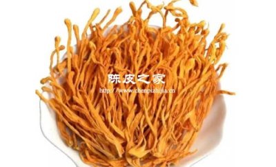 陳皮和蟲草花可以一起泡水嗎