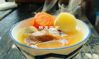 陳皮蘿卜湯有什么功效和作用