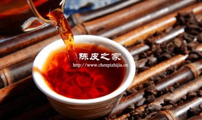 陳皮一泡水顏色就淺怎么回事