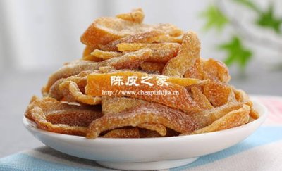陳皮做的零食吃了有什么好處