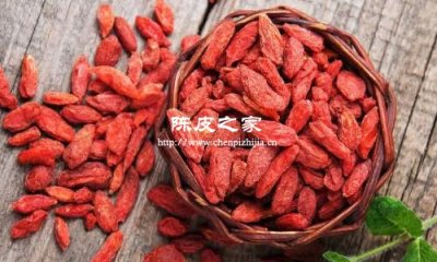 陳皮泡枸杞水的作用與功效