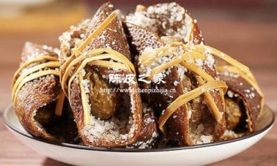 東莞三寶陳皮咸橄欖的功效