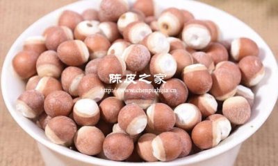 芡實赤小豆陳皮水功效