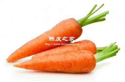 胡蘿卜可以和懷山藥陳皮煮水喝嗎