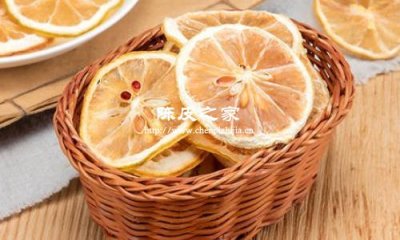 陳皮能跟檸檬片一起泡水喝嗎，有什么功效嗎