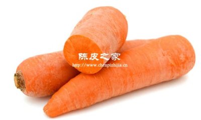 陳皮和紅蘿卜能一起煮水喝嗎