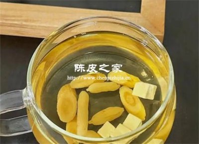 陳皮和黃芪泡水喝有什么好處