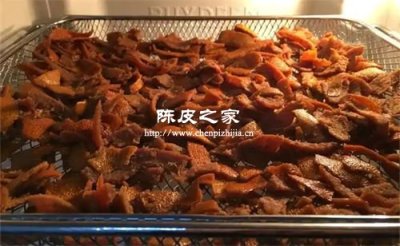 陳皮用烤箱烘是上下火還是下火