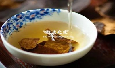 陳皮泡水需要把黑色的去掉嗎