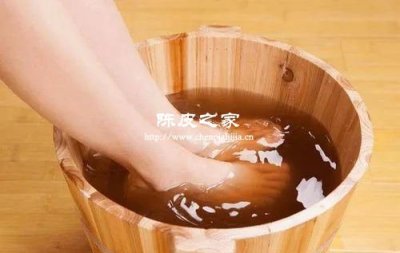陳皮煮水后泡腳可以活血化瘀嗎