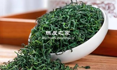 喝陳皮泡綠茶老放屁怎么回事