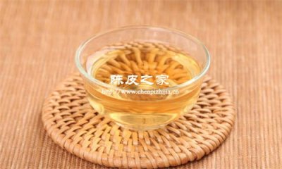 桔紅陳皮泡蜜糖水有什么功效