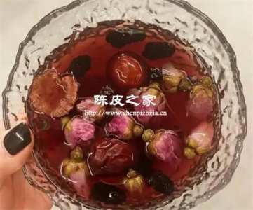 玫瑰枸杞陳皮泡水喝的功效