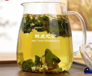 桑葉和陳皮一起泡水主治什么