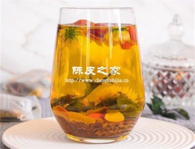 蒲公英玫瑰花陳皮泡水喝的效果