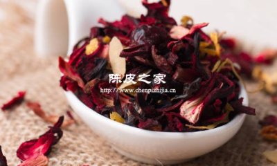洛神花陳皮喝了有什么效果