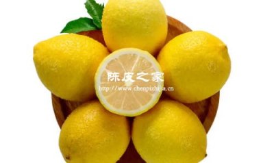 陳皮和檸檬熬膏有什么功效