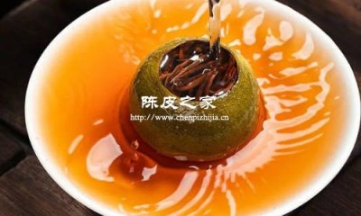 陳皮和小青柑一起泡水的功效與作用