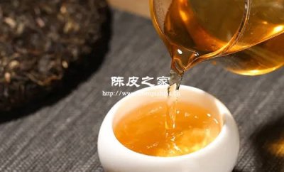 陳皮泡生普洱喝有什么好處