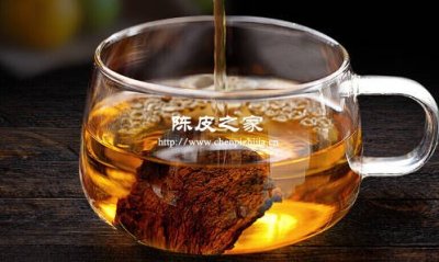 開水泡陳皮的功效和副作用