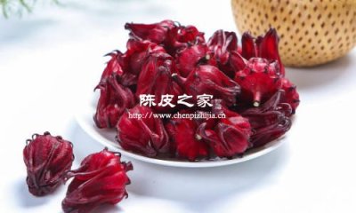 洛神花和陳皮泡水的功效與作用