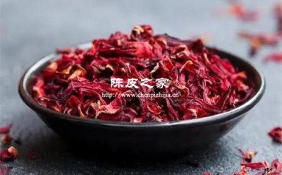 洛神花與陳皮一起泡水的功效