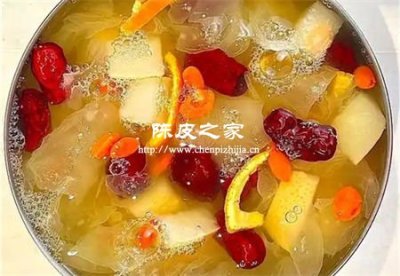 煮陳皮雪梨是冷水下鍋還是開水