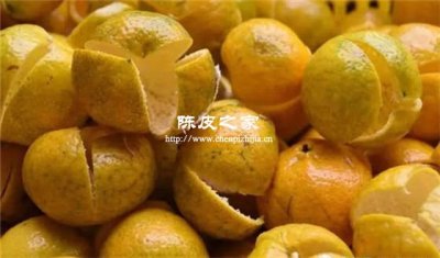 天冷沒太陽時可以剝柑橘皮做陳皮嗎